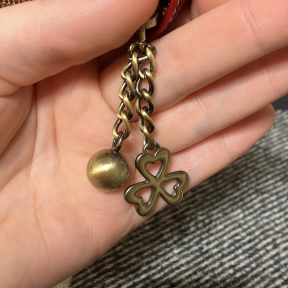 RED LEATHER WALLET/never used/ ITAMOOD brand - Picture 4 of 7